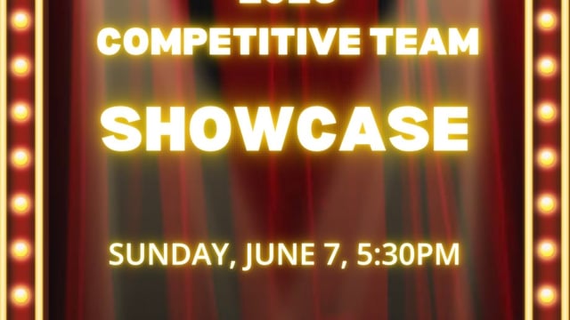 CDS Inc Competitive Team Showcase - Catherine's Dance Studio Inc