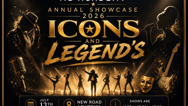 MD academy Annual showcase 2026 ‘Icons and Legends ‘. - Md school of performing arts