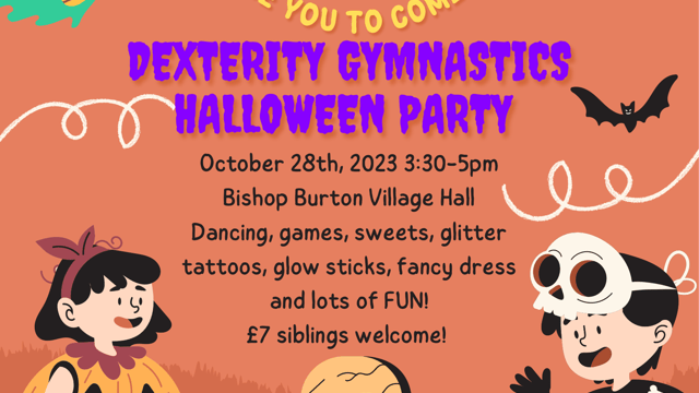 Halloween Disco 2023 - DGA supplies and Events