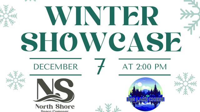Big Lake Cheer & North Shore Dance Company Winter Showcase - North Shore Dance