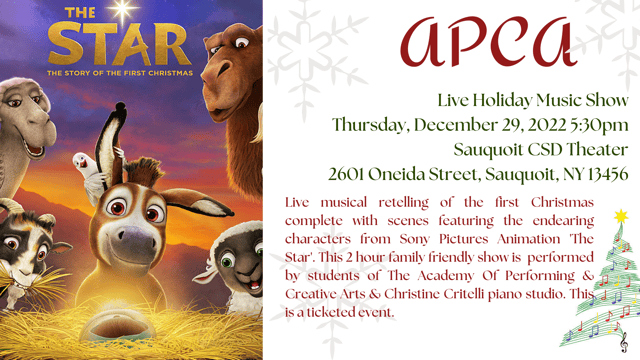 The Star-APCA Holiday Show 2022 - Academy Of Performing & Creative Arts