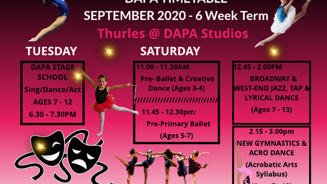 DAPA THURLES CLASSES PT 2  - The Dancer's Academy of Performing Arts 