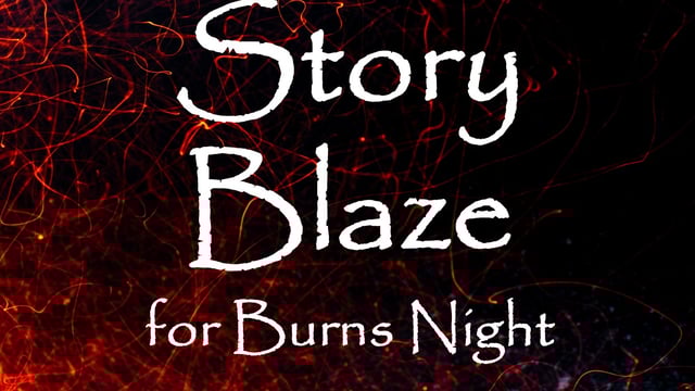 Story Blaze for Burns Night (Exeter City of Literature event) - Artemis Storytelling
