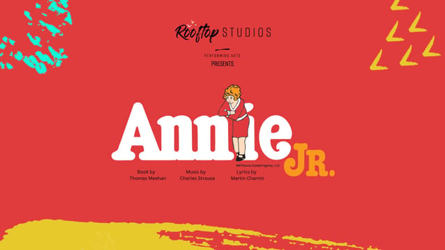 Annie Jr - Rooftop Studios Leek - Rooftop Studios Leek