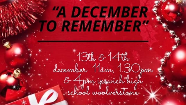 Jo Darby Theatre School - &quot;A DECEMBER TO REMEMBER&quot;