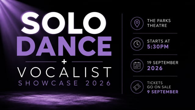 🌟 SOLO DANCE + VOCALIST SHOWCASE 2026  - JL Dance Productions
