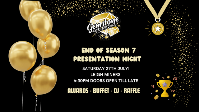 Gemstone EOS7 Presentation Night - Gemstone Cheer & Dance