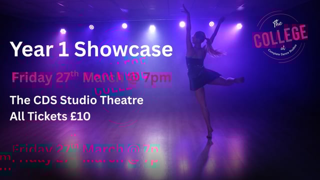 Complete Dance Studios - The College at CDS - Year 1 Showcase