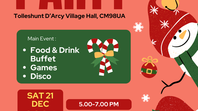 Christmas Party - 21st Dec - Blackwater Gymnastics Club Ltd