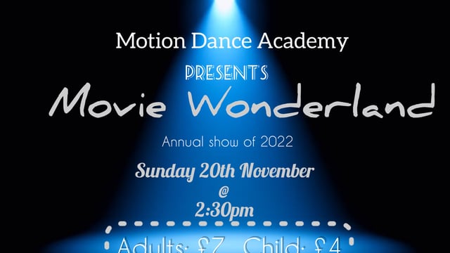 Movie Wonderland  - Motion Dance Academy