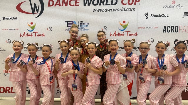 BDA Acrobatics Display  - Berkshire dance Academy