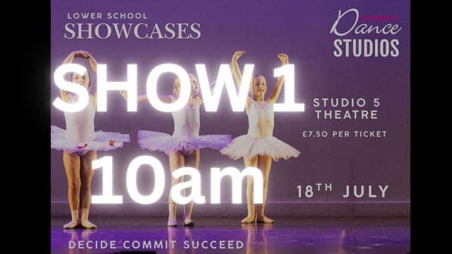 10am - Lower School Showcase - SHOW 1 - Complete Dance Studios