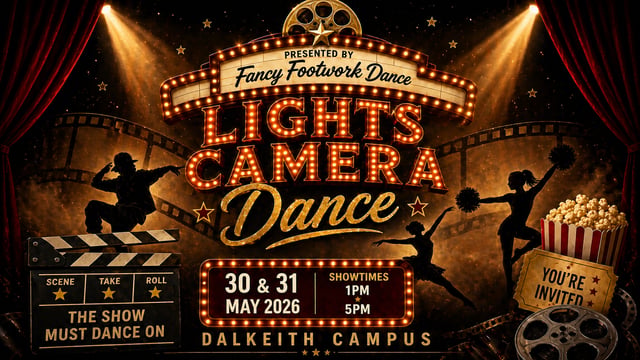 Fancy Footwork Dance - Lights, Camera, Dance! 