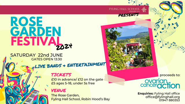 Rose Garden Festival NOT IN USE FOR BOOKINGS - Fyling Hall School Trust Ltd