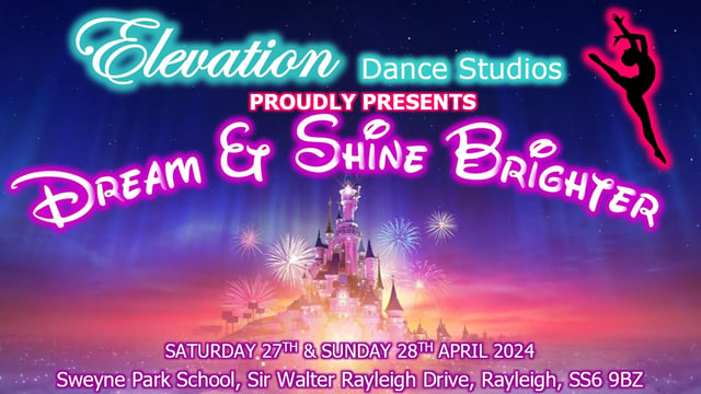 Elevation Dance Studios - Dream &amp; Shine Brighter 2024