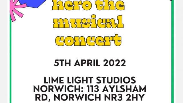 Comic book hero musical concert  - lost treasure theatre