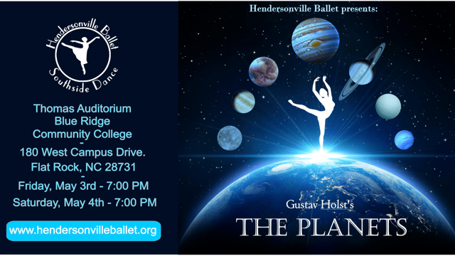 Gustav Holst's The Planets - Hendersonville Ballet Company