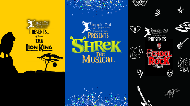 WOODLEY - THE LION KING, SCHOOL OF ROCK & SHREK! - Steppin Out Theatre Schools