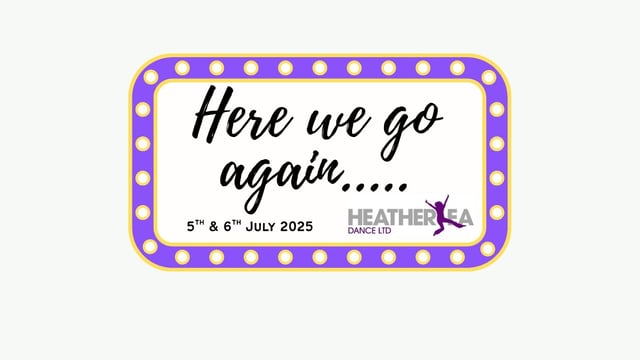 Here we go again.......... - Heatherlea Dance Ltd