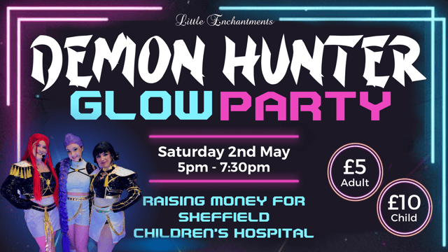 Demon Hunter Glow Party - Little Enchantments