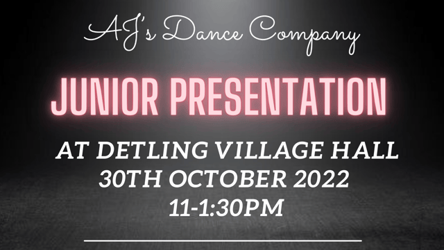 AJDC Junior presentation  - Aimee Jane Dance Company Ltd