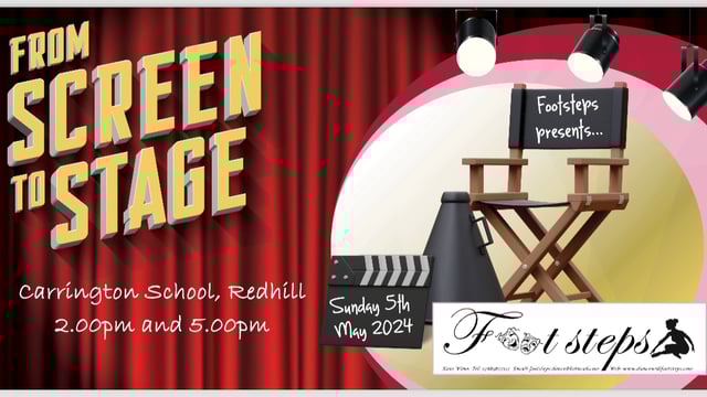 From Screen to Stage - Footsteps