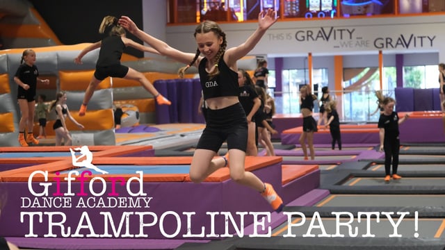 Gifford Dance Trampoline Party 2025 - Gifford Dance Academy