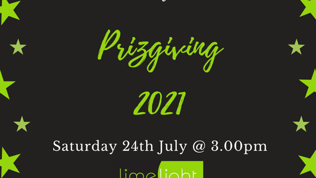 Limelight Theatre Company Prizegiving 2021 - Limelight Theatre Company