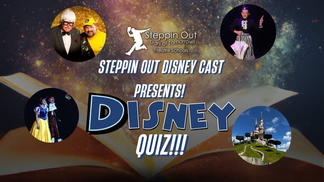 Disney Quiz Fundraising Event - Steppin Out Theatre Schools