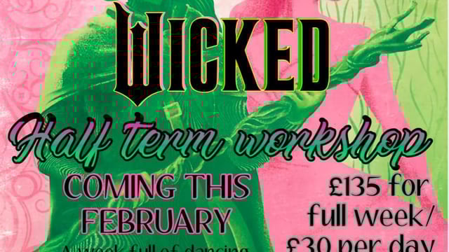 Wicked- February Half term Worshop  - The KAS Academy