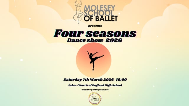 Four seasons Dance show 2026 - Molesey School of Ballet