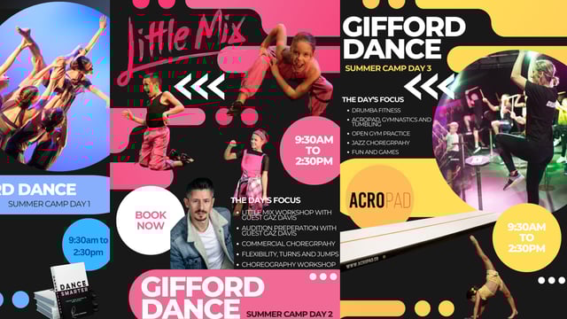 GDA SUMMER CAMP 2024 - Gifford Dance Academy