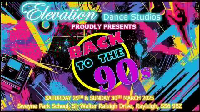 Back To The 90s - Elevation Dance Studios