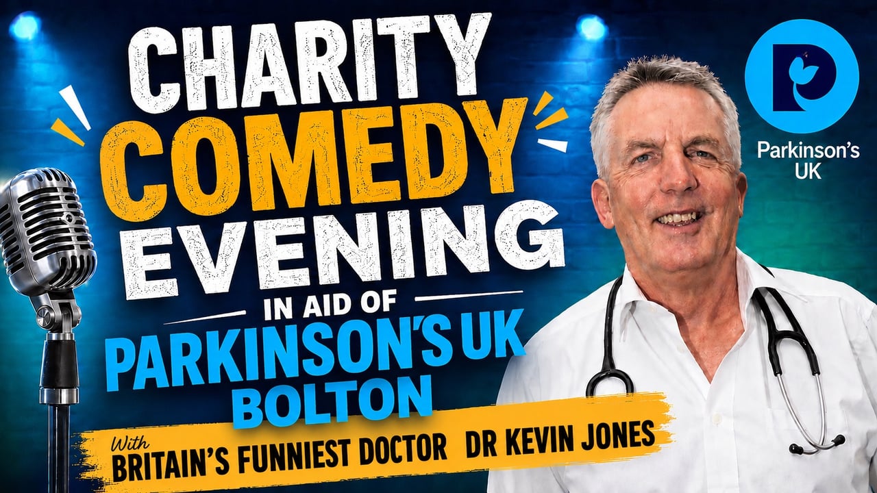 Charity Comedy Evening In Aid Of Parkinson's UK Bolton