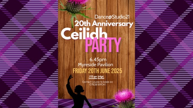 Dance@Studio21 20th Anniversary Ceilidh - Dance@Studio21
