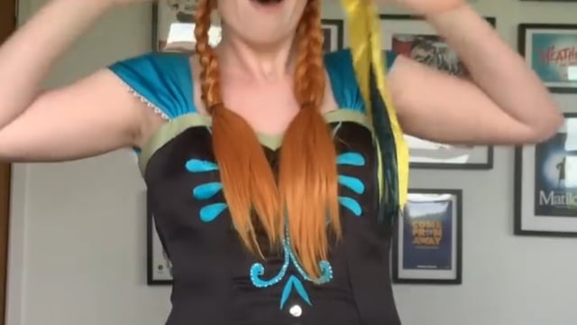 (Virtual) FROZEN Dance Workshop Party with Princess Anna  - KJ'S DANCE & CHEER