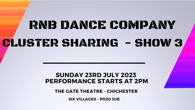 RnB and Interlock Dance Sharing 2023 - SHOW THREE - RnB and Interlock Dance company
