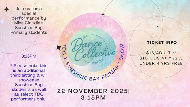 TDC X Sunshine Bay Primary School  - The Dance Collective Moruya