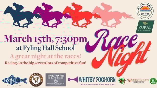 Race Night Extravaganza - Fyling Hall PTA