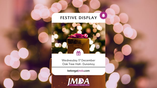 JMDA Festive Display 2025 - JMDA The Studio Ballyclare