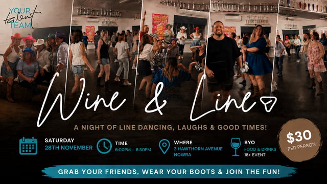 WINE & LINE 28/11 - Your Talent Team