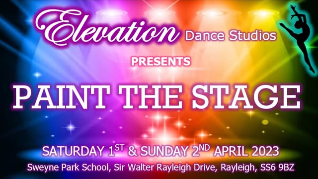 Elevation Dance Studios - Paint The Stage - Elevation Dance Studios