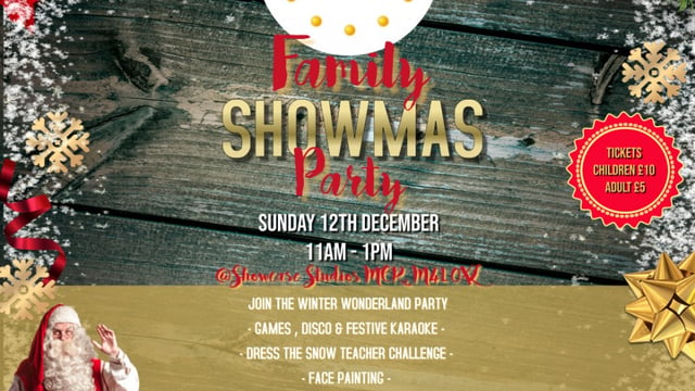 Showcase Studios Mcr Family Christmas Party - The KAS Academy