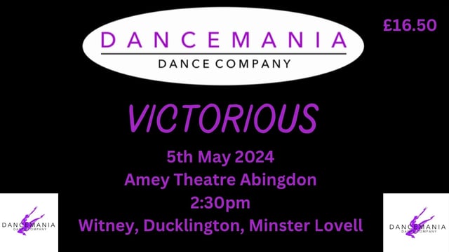 VICTORIOUS 2.30pm show - Dancemania Dance Company