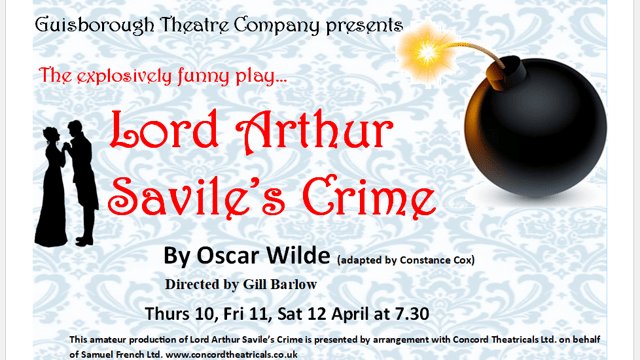 Lord Arthur Savile's Crime - Guisborough Theatre Company