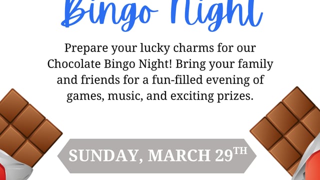 Chocolate Bingo - Pillars of Forza