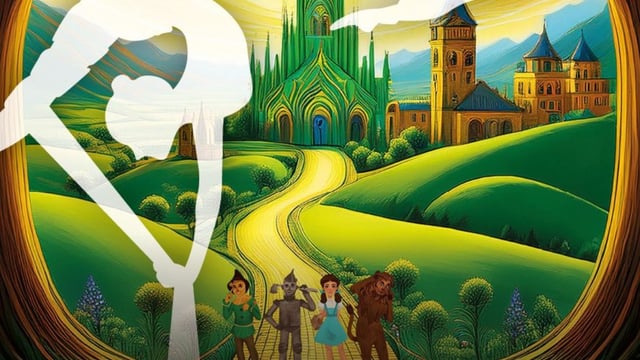 Flying to Oz   - Twinkletoes dance and parties