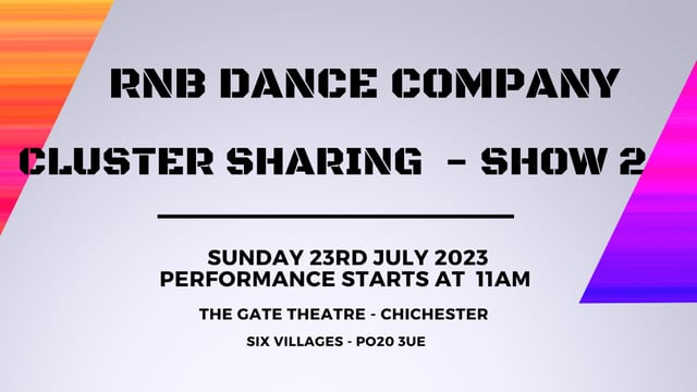 RnB and Interlock Dance Sharing 2023 - SHOW TWO - RnB and Interlock Dance company