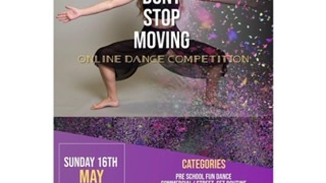 Don't Stop Moving Online Dance Competition - Showcase Dance & Stage 