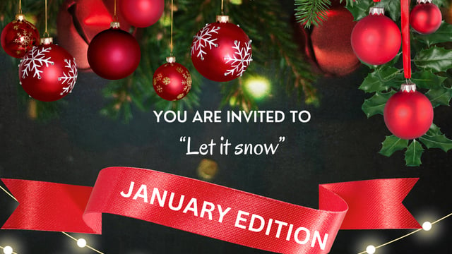 Let It Snow - The January edition!  - RnB Dance Company 